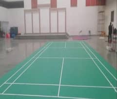 badminton flooring mat