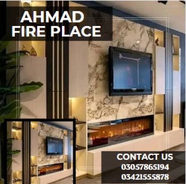 Electric fire place/gas fire places// 03057865194 whtsap 5