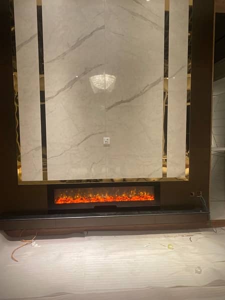 Electric fire place/gas fire places// 03057865194 whtsap 12