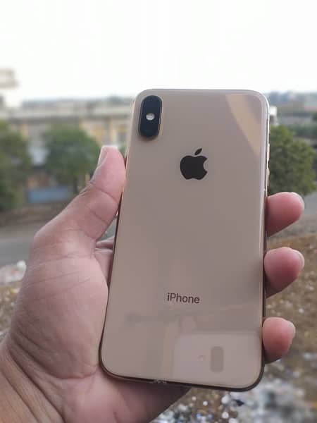 Iphone Xs Gold Colour(Non PTA) 1