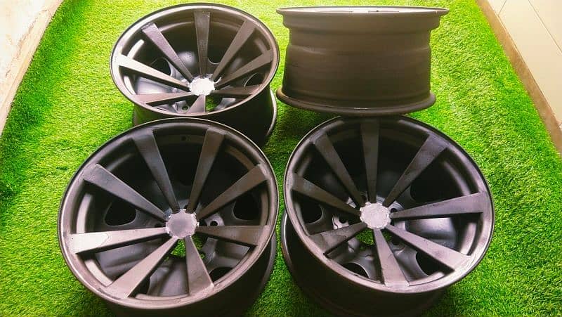 steel deep rims For car And jeep available CoD All of P 2