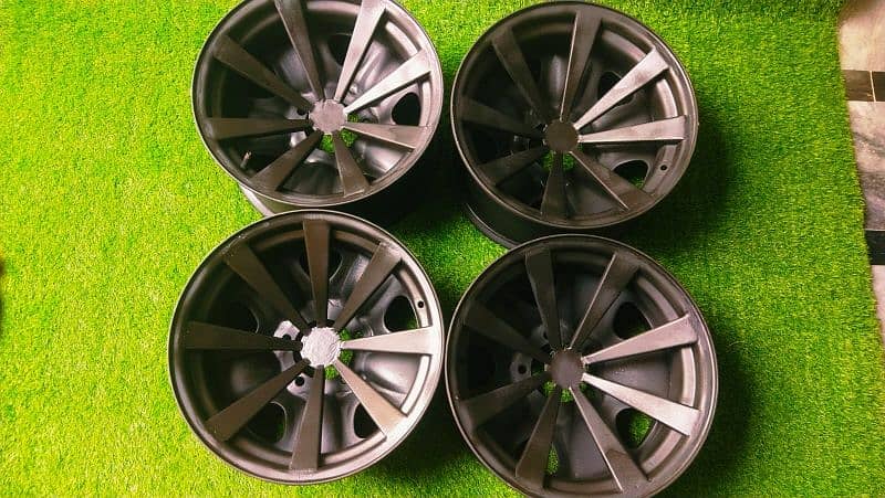 steel deep rims For car And jeep available CoD All of P 4