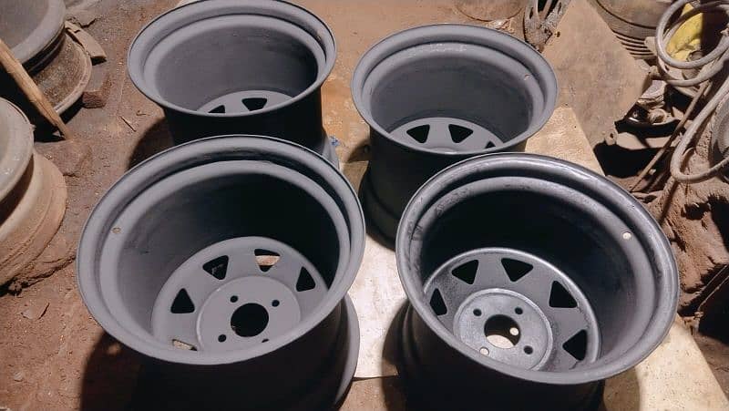 steel deep rims For car And jeep available CoD All of P 15