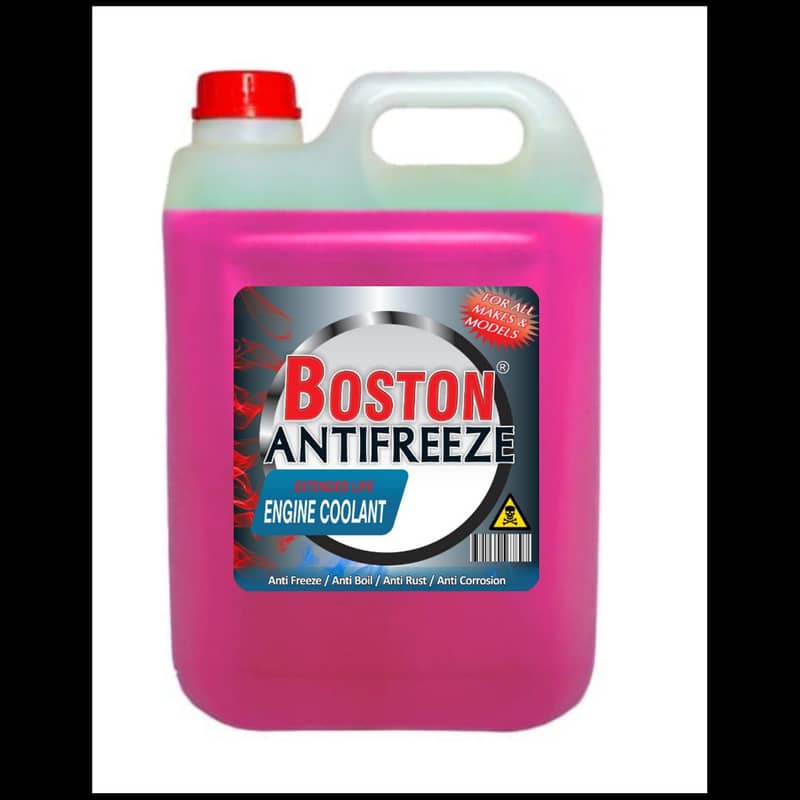 2.5 LITRE | PINK | BOSTON ANTIFREEZE ENGINE COOLANT | READY TO USE. 1