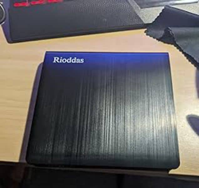 Amazon Branded Rioddas External CD/DVD Drive for Laptop USB 3.0 CD/DVD 6