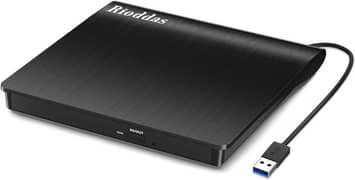 Amazon Branded Rioddas External CD/DVD Drive for Laptop USB 3.0 CD/DVD