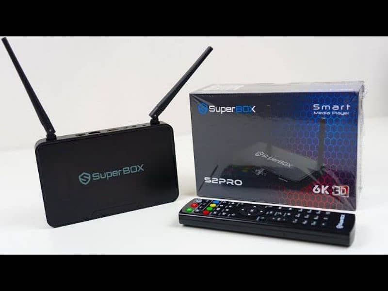 Superbox S2 Pro 2gb 16gb Media Player, 6K TV Dual-Band Wi-Fi 2.4G/5G 0