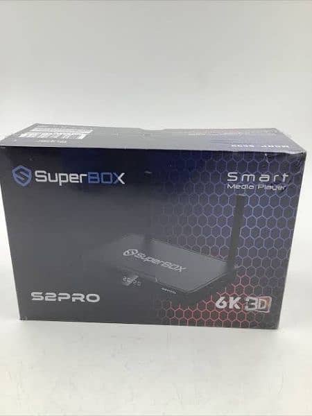 Superbox S2 Pro 2gb 16gb Media Player, 6K TV Dual-Band Wi-Fi 2.4G/5G 4