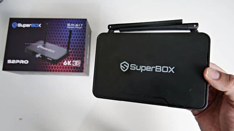 Superbox S2 Pro 2gb 16gb Media Player, 6K TV Dual-Band Wi-Fi 2.4G/5G 11