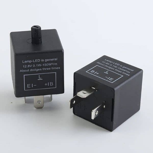 3pins Car Motorcycle LED Flasher Relay 12V Universal Electronic A 0