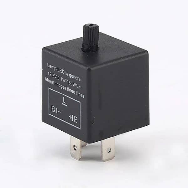 3pins Car Motorcycle LED Flasher Relay 12V Universal Electronic A 1