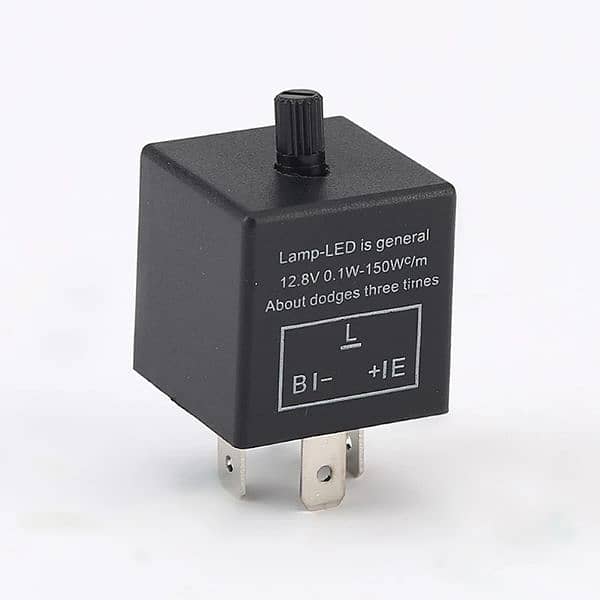 3pins Car Motorcycle LED Flasher Relay 12V Universal Electronic A 2