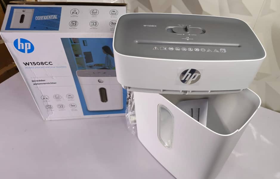 HP Brand Paper Shredder Model W1508CC 6