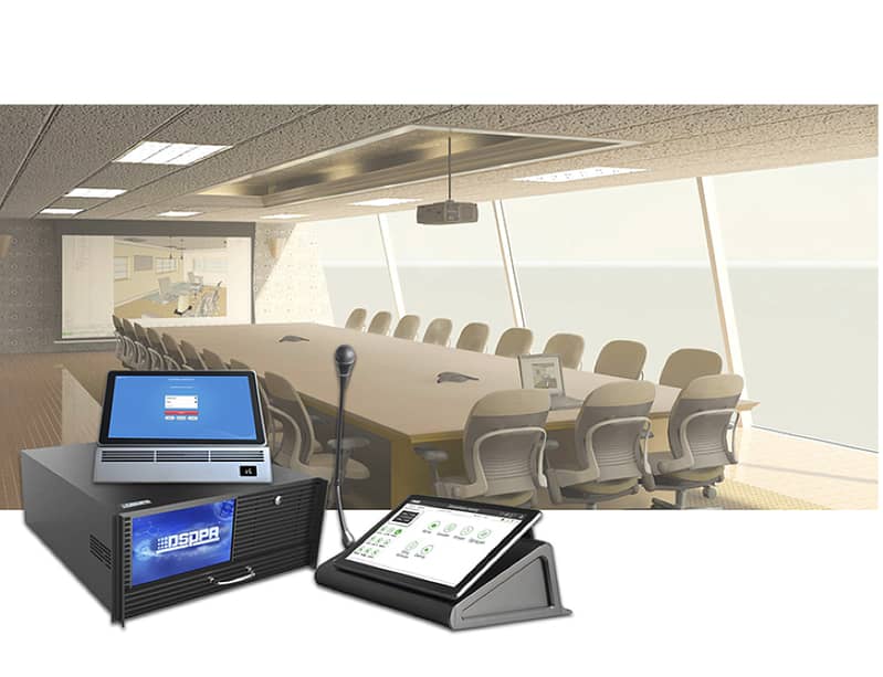Audio Conference System, Sound System, Public Address, Meeting Mics 4