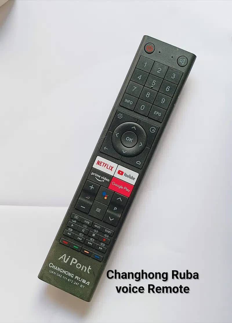 Changhong Ruba Smart Voice Remote Blue tooth 03269413521 1