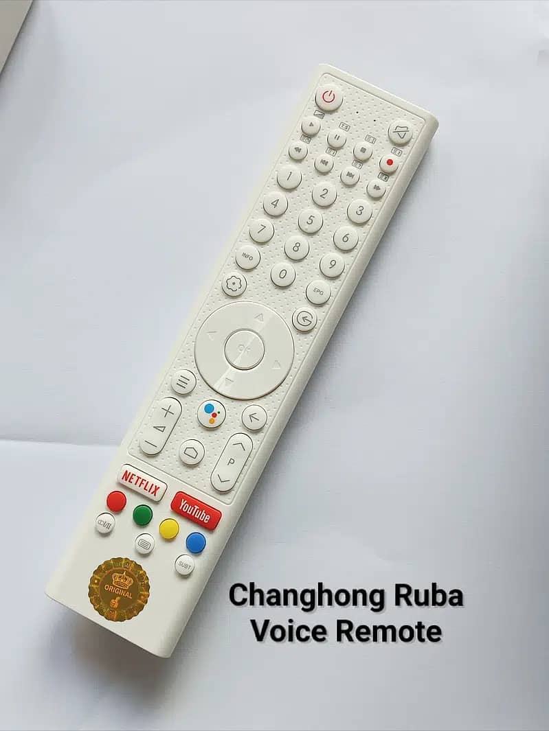 Changhong Ruba Smart Voice Remote Blue tooth 03269413521 0