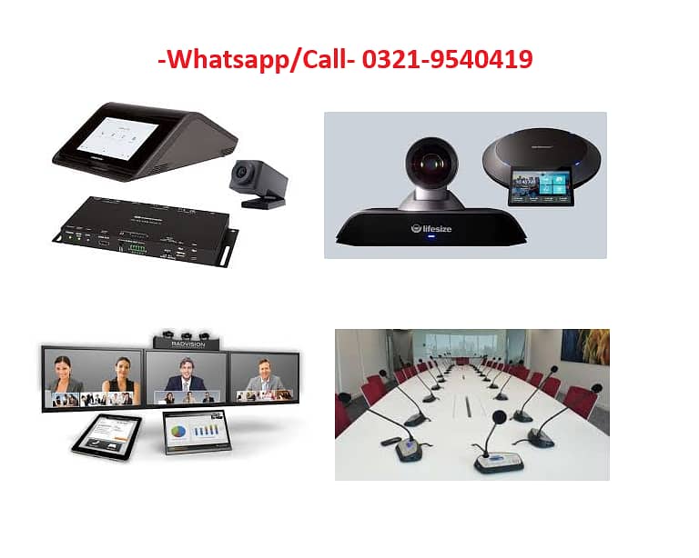 Audio Video Conferencing System, Delegate audio System, Wireless Audio 5