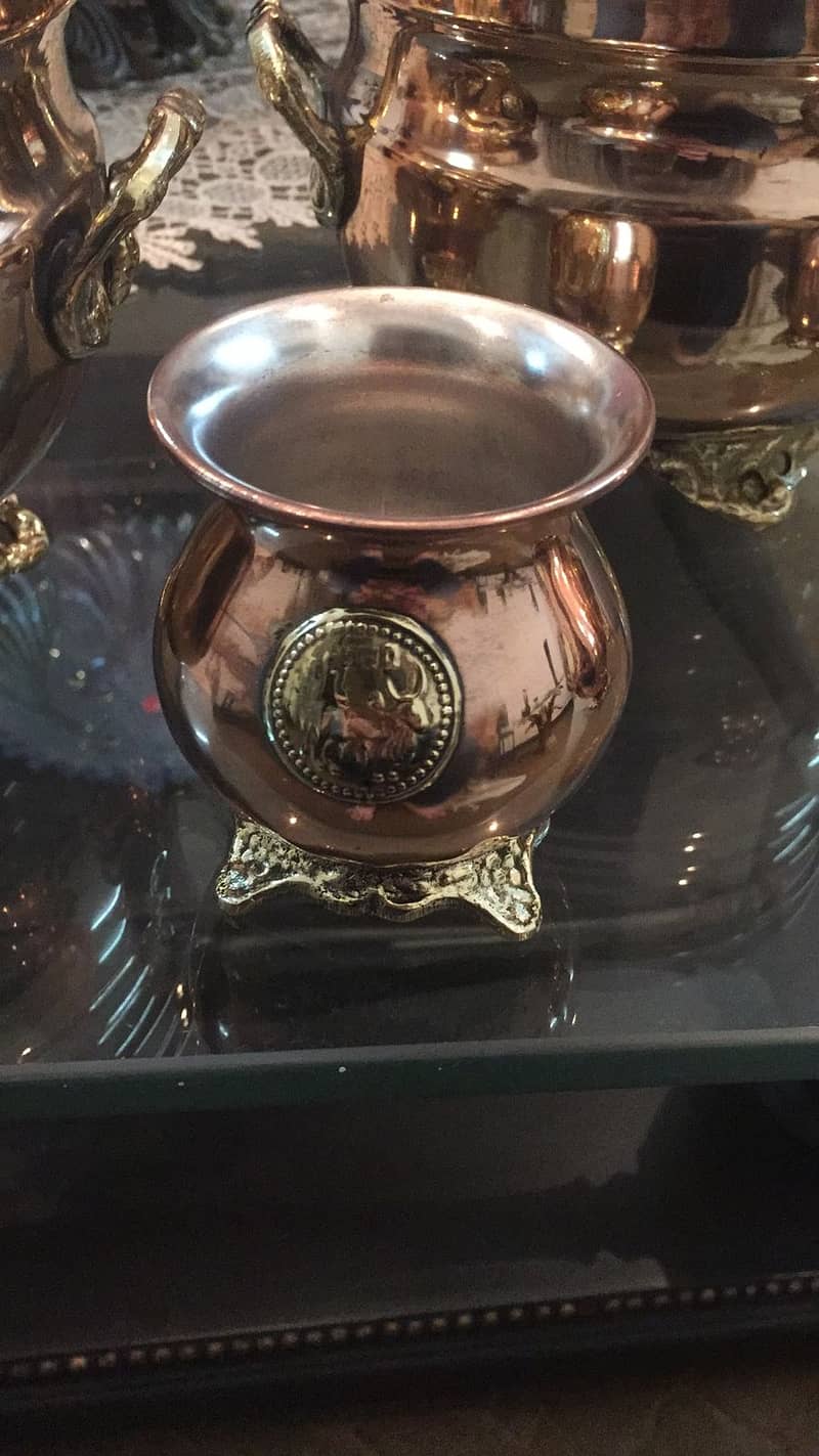 Pure Copper Bartan Teapot 3 set Other Kitchen Appliances 1082403338