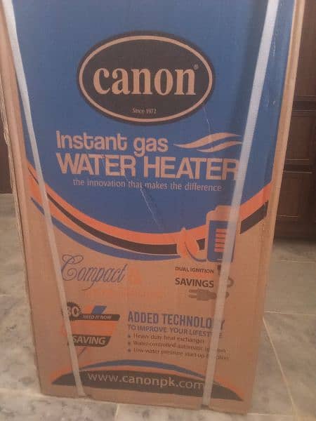 Canon instant gas geyser 2