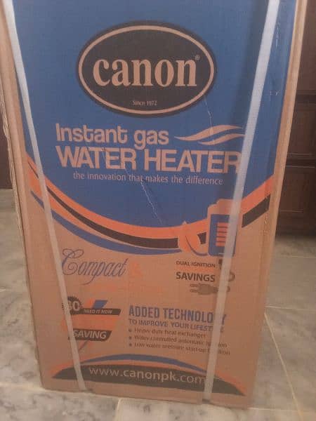 Canon instant gas geyser 5