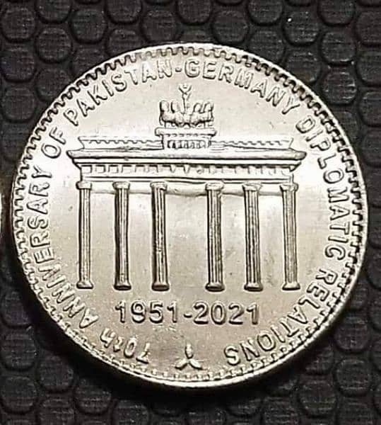 Commemorative Coin Of Pakistan پاکستانی یادگاری سکے 2