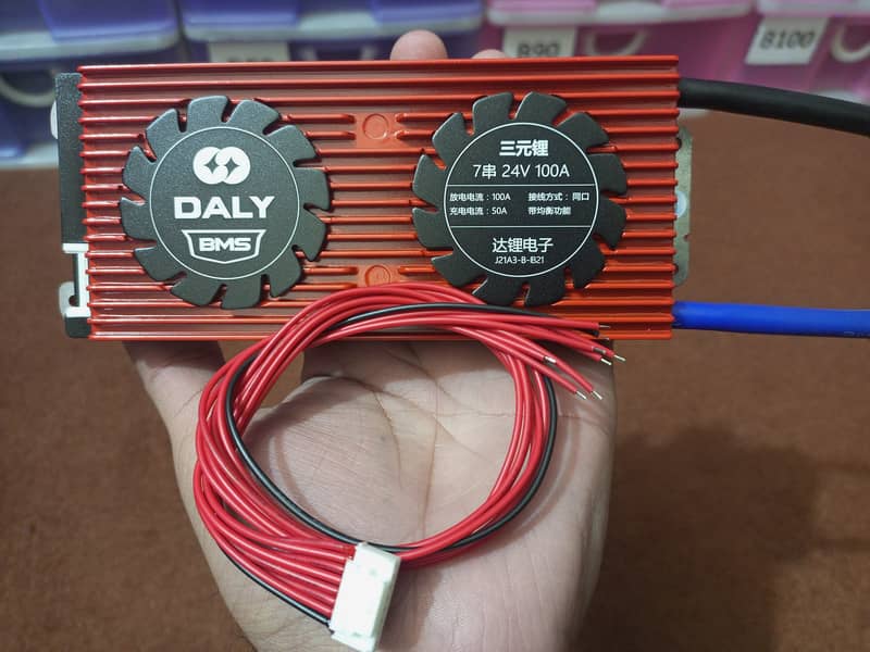 DALY 7S 24V 100A BMS For Li-ion Lithium ion Battery Pack In Pakistan 1
