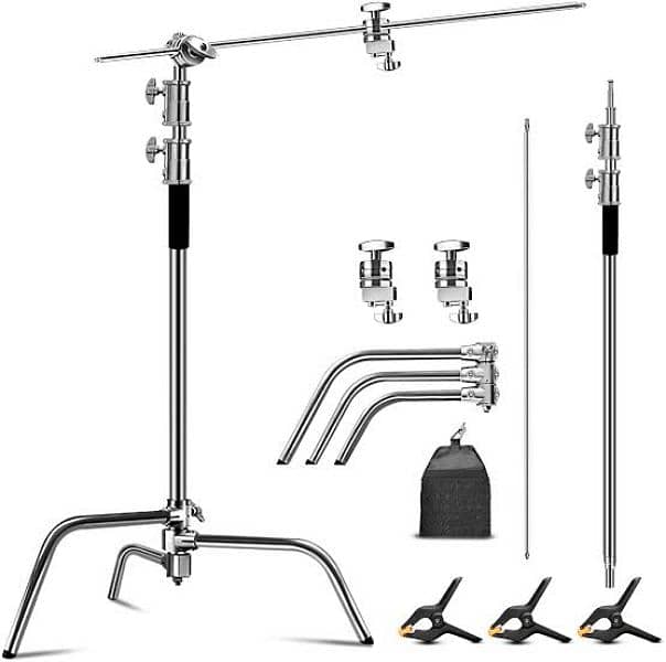 C Stand Full Metal and professional with boom 1