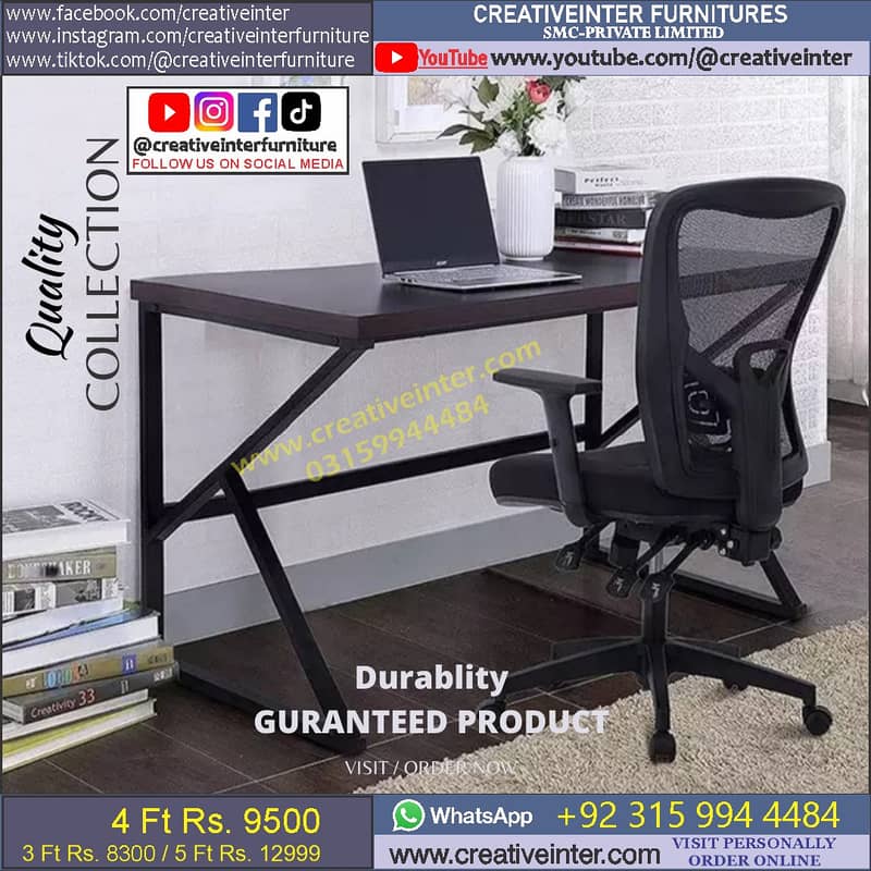 Office table Executive Chair Conference Reception Manager Table Desk 15