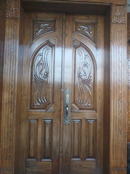 Wooden Door/Engineering Doors/Semi solid wooden door/Panel doors 1