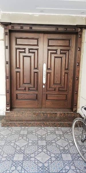 Wooden Door/Engineering Doors/Semi solid wooden door/Panel doors 4