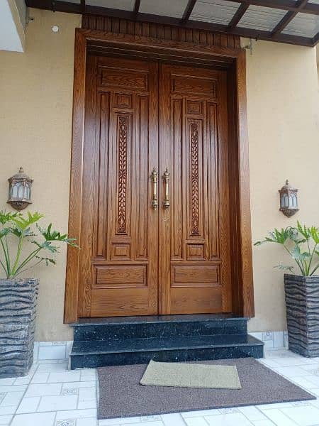Wooden Door/Engineering Doors/Semi solid wooden door/Panel doors 6
