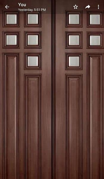 Wooden Door/Engineering Doors/Semi solid wooden door/Panel doors 9