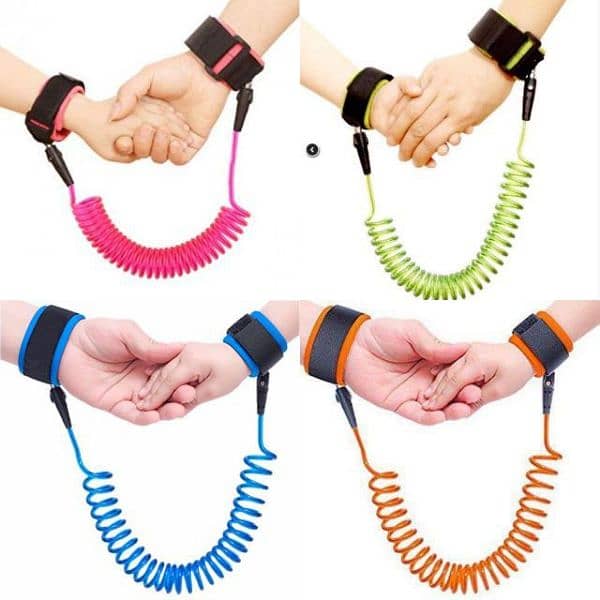 Baby Wrist Band, Baby Kids Safety Elastic Harness Strap 3