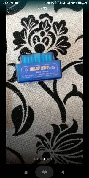 Super Mini ELM 327 Bluetooth V 2.1 OBD2 Diagnostic Scanner Tool 3