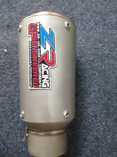 made in UK Z racing universal exhaust very loud and and heavy sound