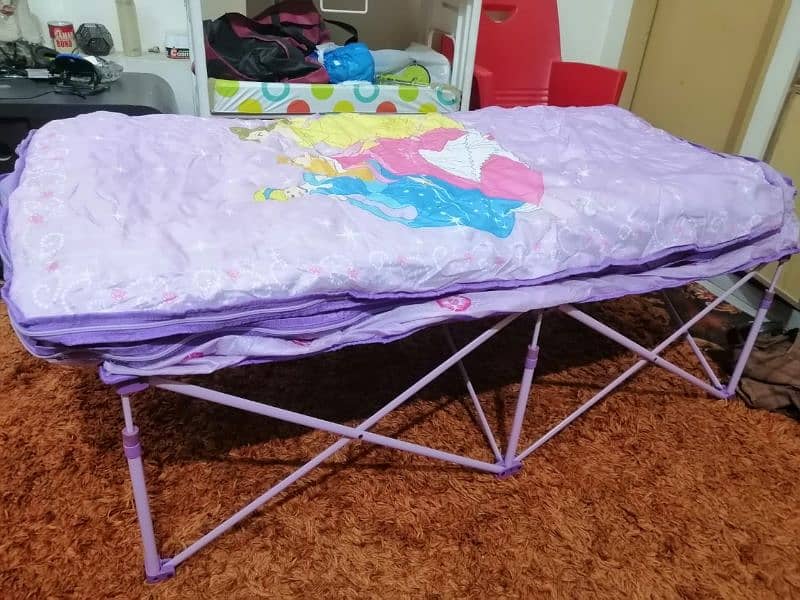 Disney Princess Folding Bed, Air Mattress & Sleeping Bag Set, Imported 0