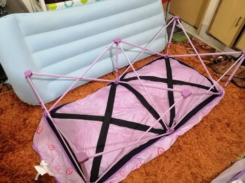 Disney Princess Folding Bed, Air Mattress & Sleeping Bag Set, Imported 3