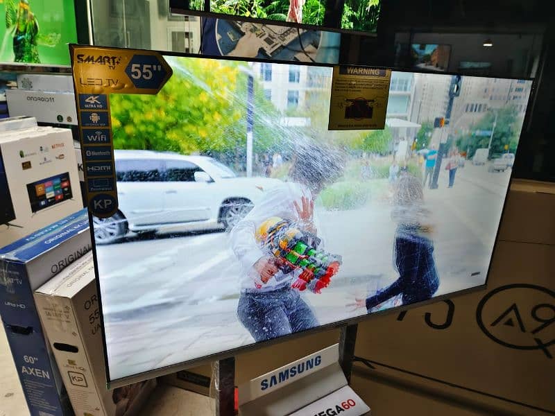 55 INCH LED TV ANDROID TV LATEST MODEL 3 YEAR WARRANTY 03221257237 0