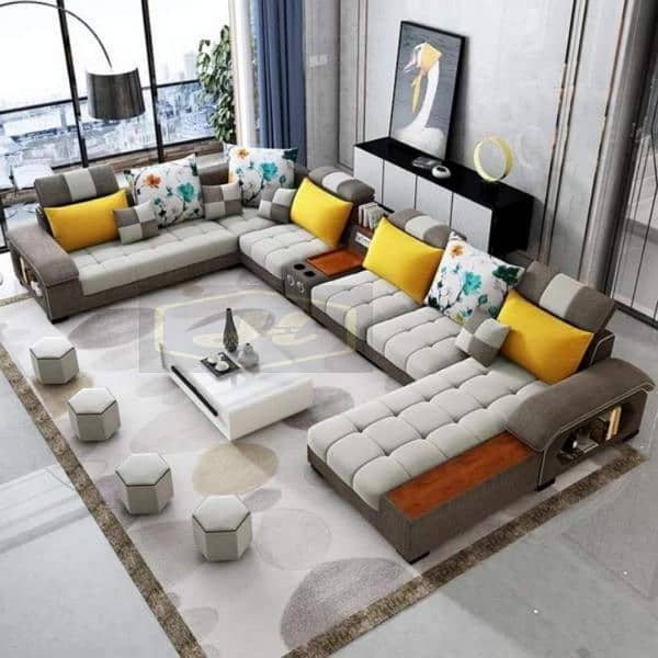 new ten seater sofa with four stools 16