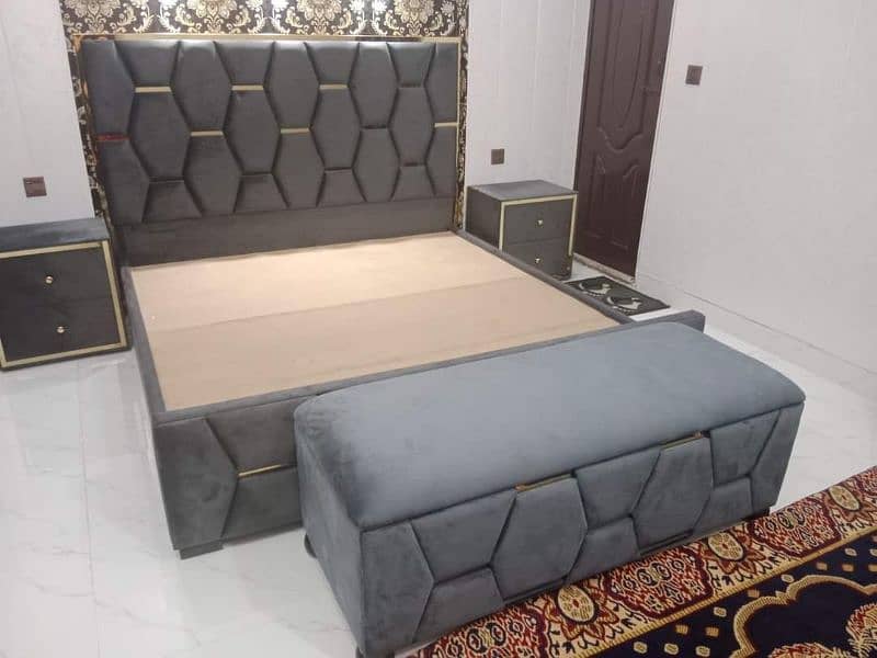 new royal style King size bed set 7