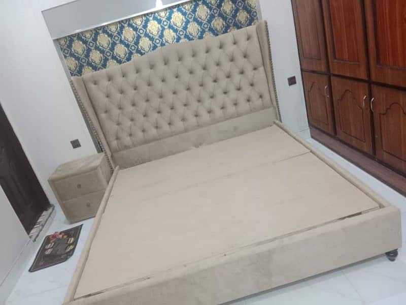 new royal style King size bed set 8