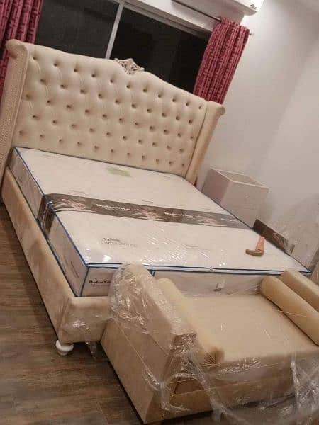 new royal style King size bed set 9