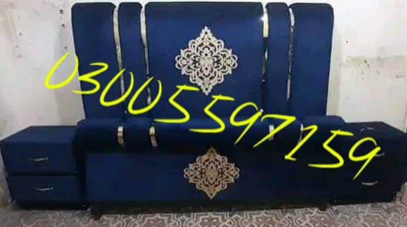 king size double bed set desgn dressing almari furniture home parlor 16