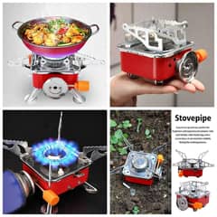 Portable Mini Travelling Stove with Gas Bottle | Traveling Stove 0