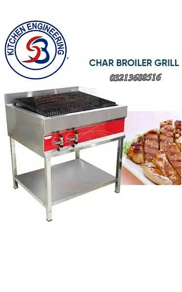 Double deep fryer/and all commercial kitchen equipment ,  pizza oven 3