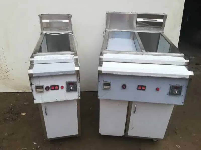 Double deep fryer/and all commercial kitchen equipment ,  pizza oven 7