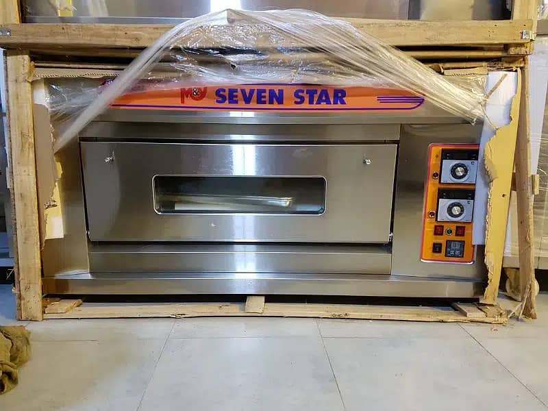 Commercial pizza oven sevenstar & other kitchen equipmentn/ deep fryer 17