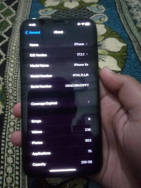 Iphone Xs 256 gb Exchange possible with any mobile 1
