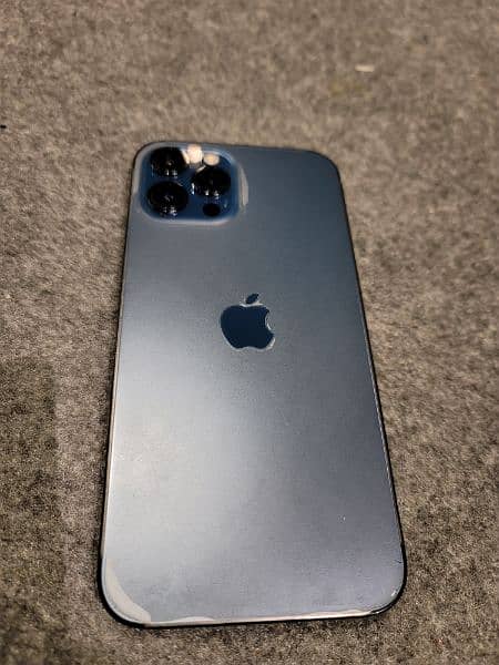 iphone 12 pro max 256gb Blue PTA Approved 3