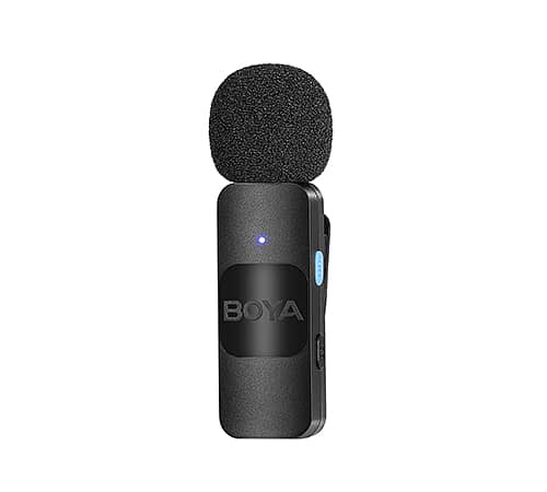 BOYA BY-V10 Wireless Microphone System, Omnidirectional for Type C 0